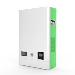 Wall-mounted 5KWh 5KW All in one 51.2V 100Ah Energy Storage System (ESS) LiFePO4 Battery with Inverter