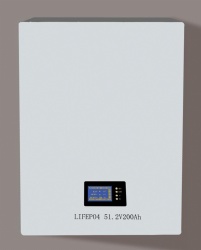 Wall mounted Lithium LiFePO4 battery 51.2V 100Ah 200Ah 230Ah 5KWh 10KWh 12KWh Residential Battery Storage